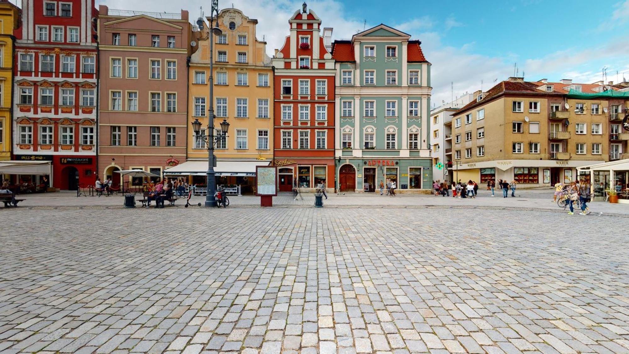 Widok Na Rynek Daire Wroclaw Dış mekan fotoğraf